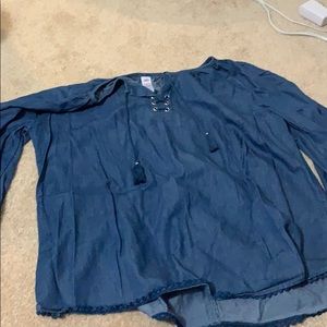 “Denim”blouse